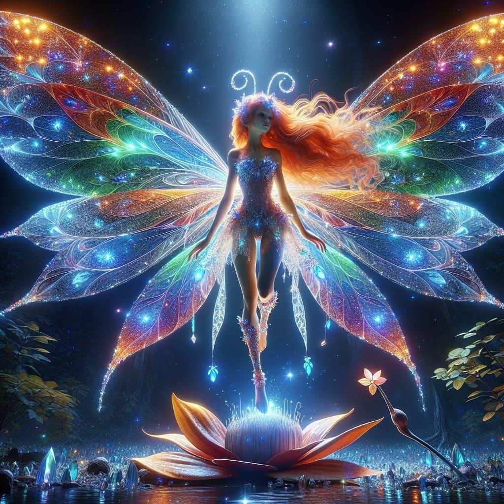 Bioluminescent Fairy