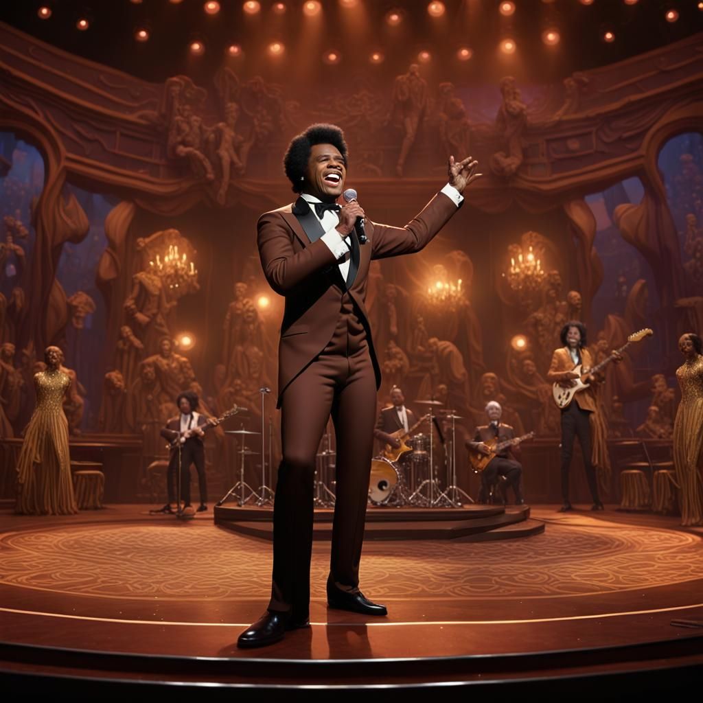 James Brown covering Rolling Stones' Brown Sugar (for Charlie Brown?)
