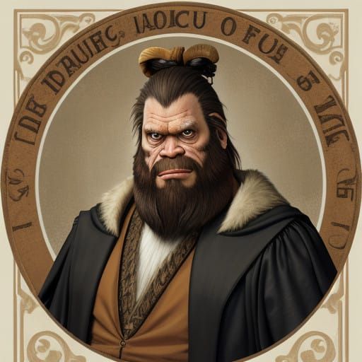 Renaissance-Inspired Portrait of a Genius Inventor