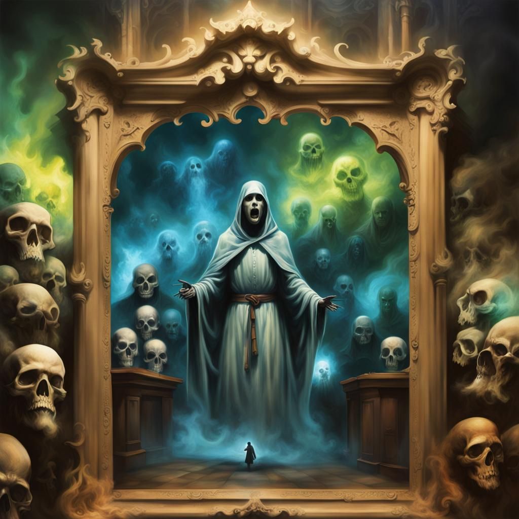 Sinister Spectral Anomaly: Hyperdetailed Supernatural Spirit...