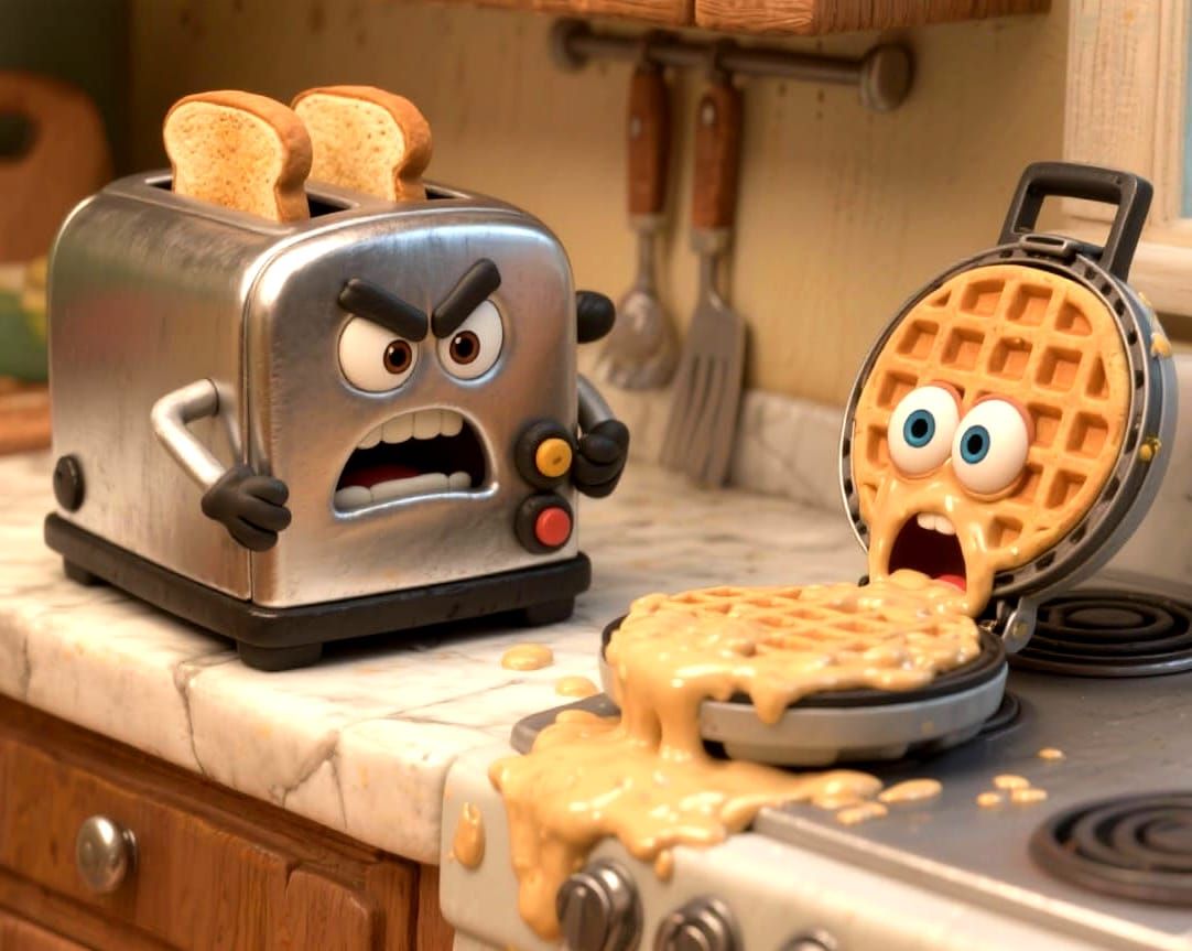 You ruined breakfast