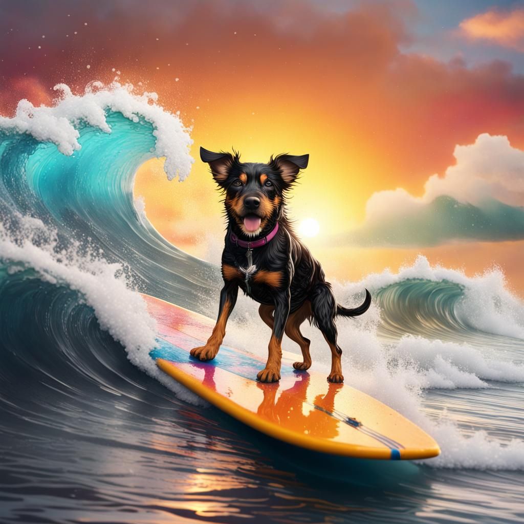Surfer Dog