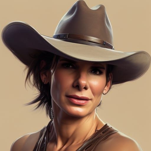 Sandra Bullock Cowgirl