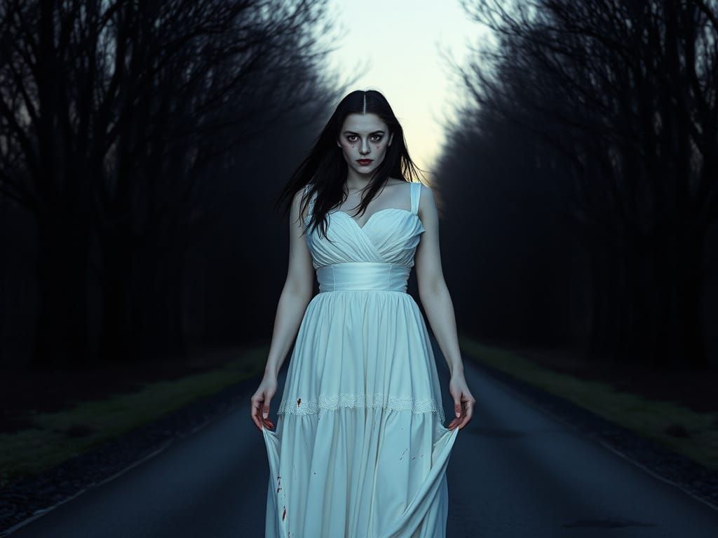 Ethereal Gothic Horror in Low Light