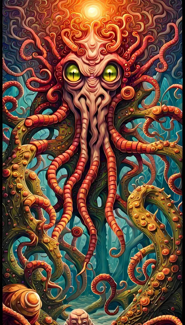Lovecraftian Horrors: Psychedelic Visions of the Eldritch