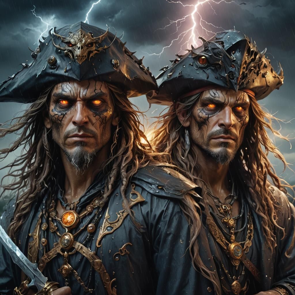 Eerie Creature Portrait in Digital Art Style