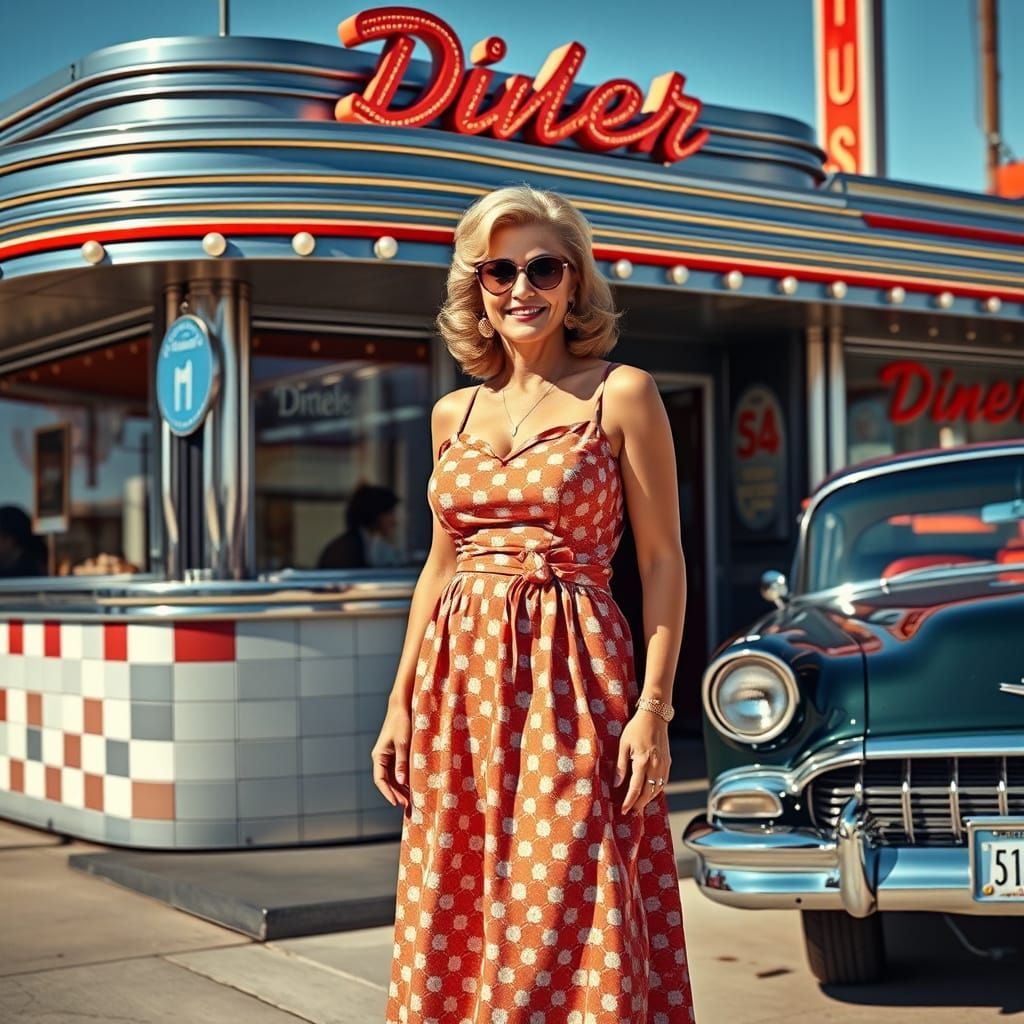 1950s diner masterpiece