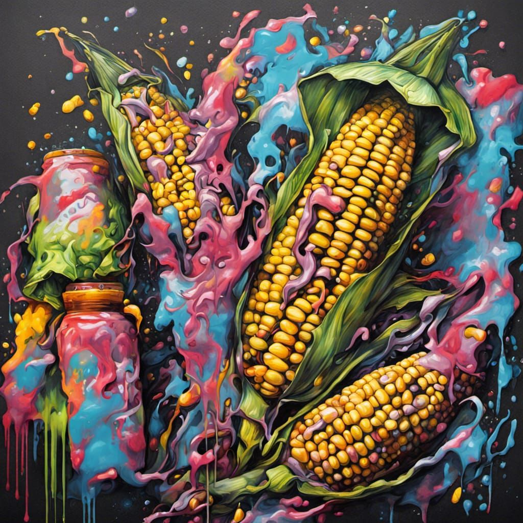 Sweet Stolen Corn: Graffiti Street Art