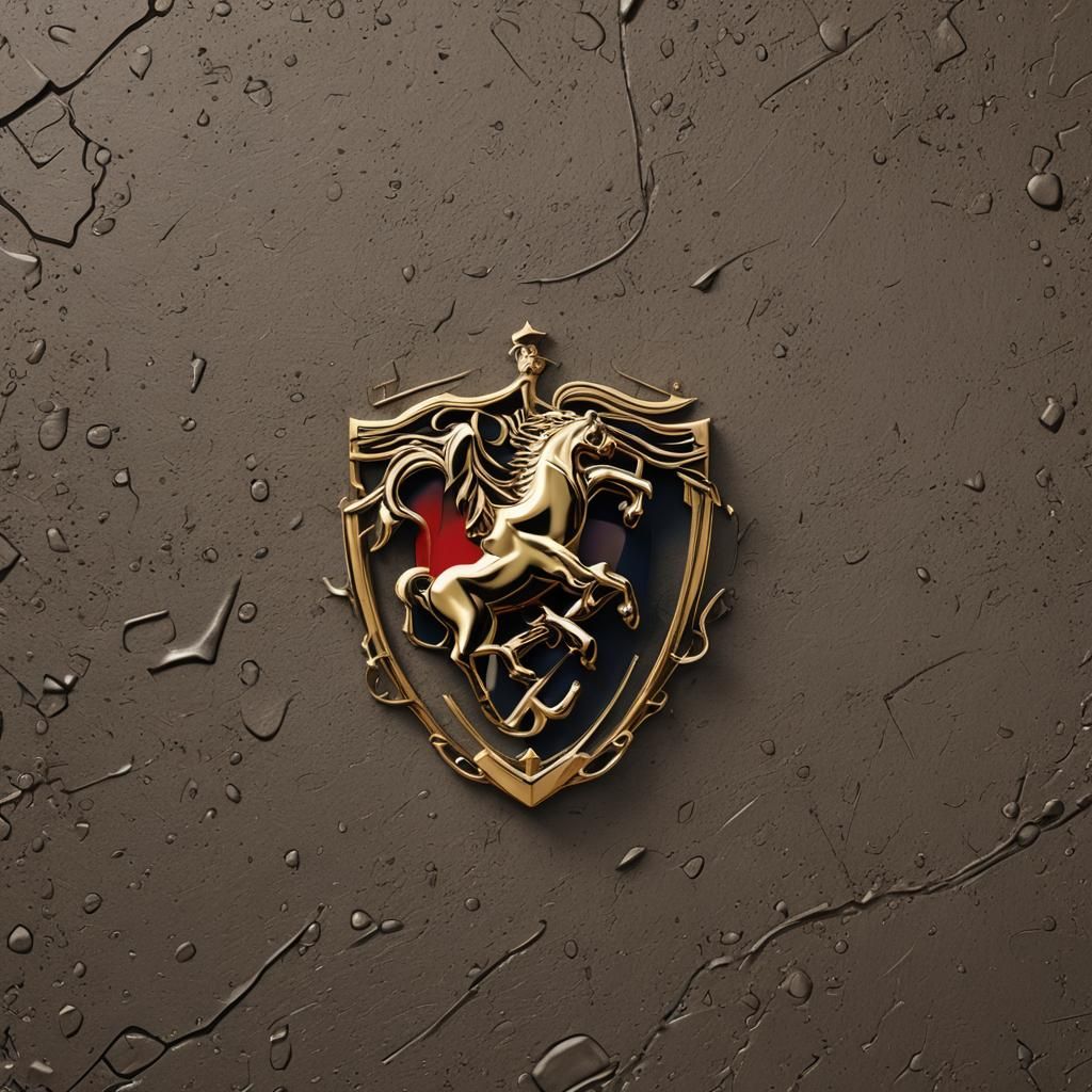 Luxury Brands Collaboration Logo Concept Art