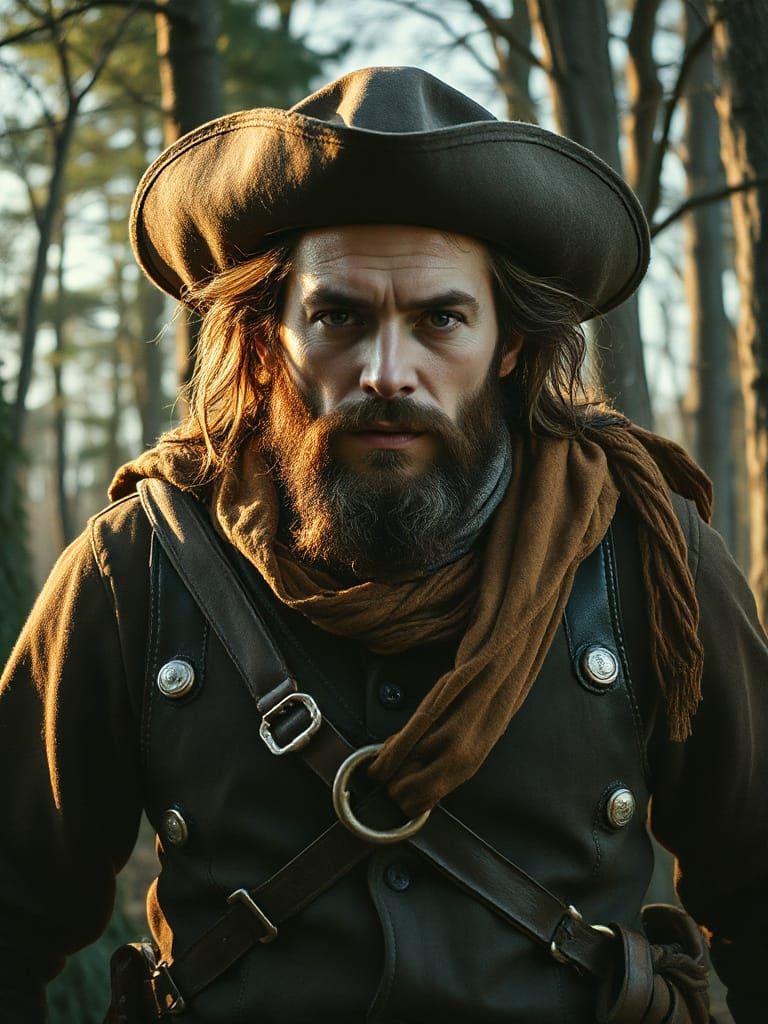 Epic Old Master Western Oil Painting of a 19th Century Reneg...