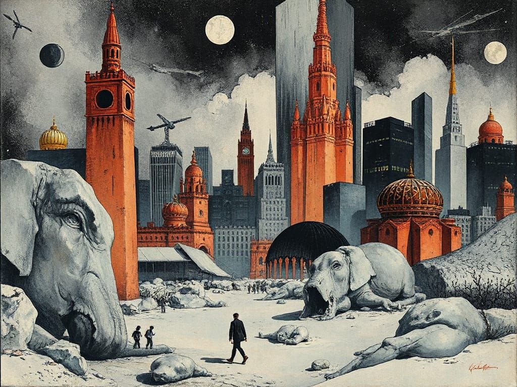 Lost Cities: Realistic Otherworldly Atmosphere