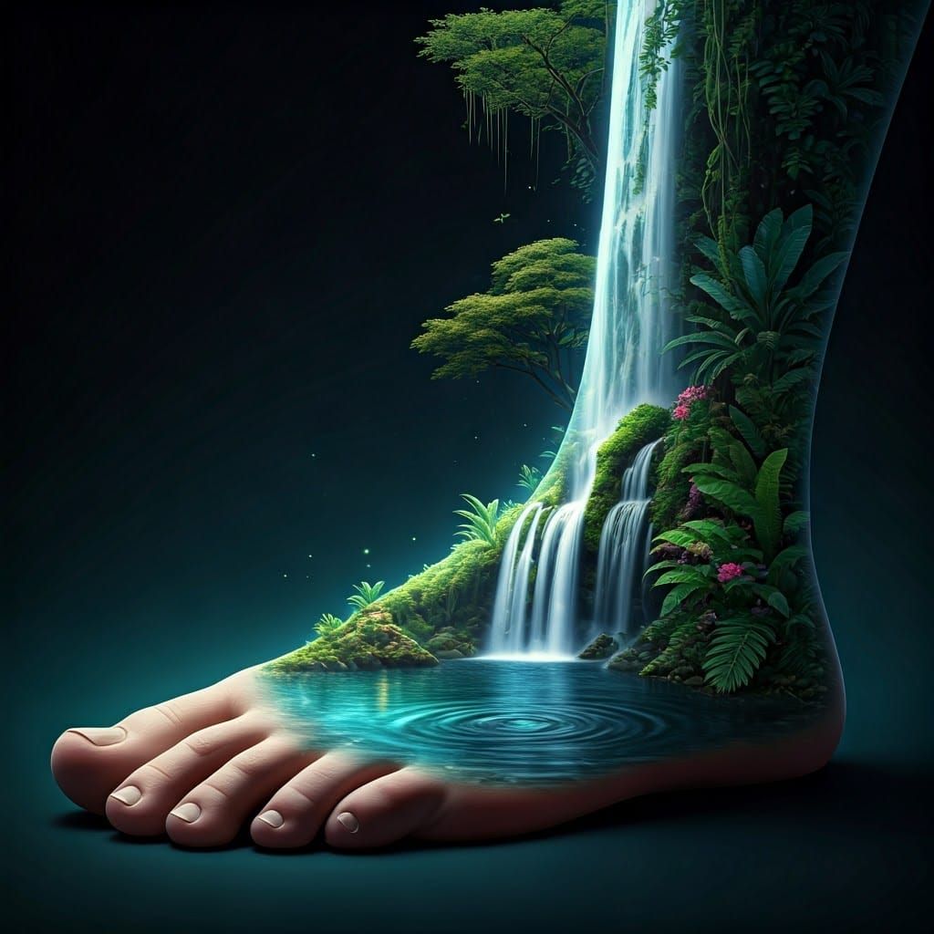 Foot landscape