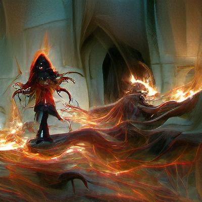 Fiery Sorcerer Reborn: Sinister Art