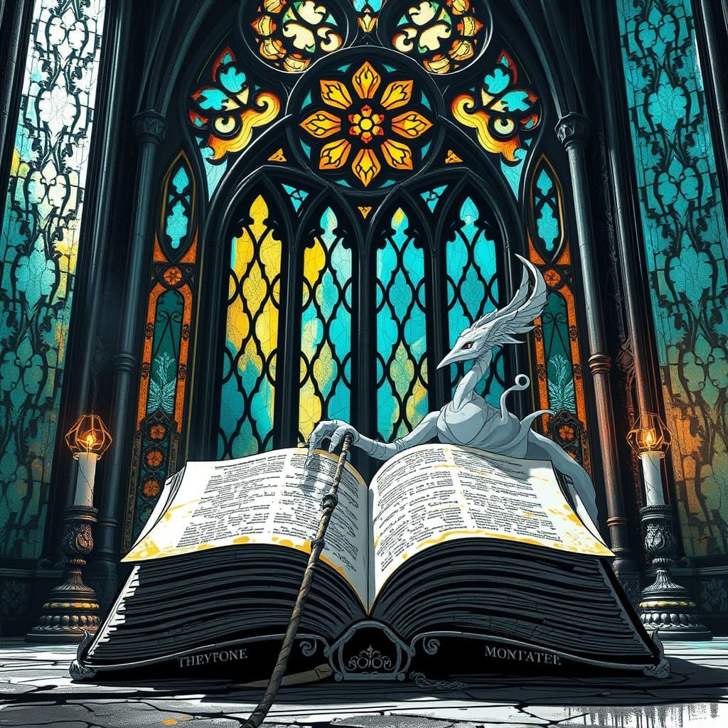 Ethereal Guardian of Ancient Tomes