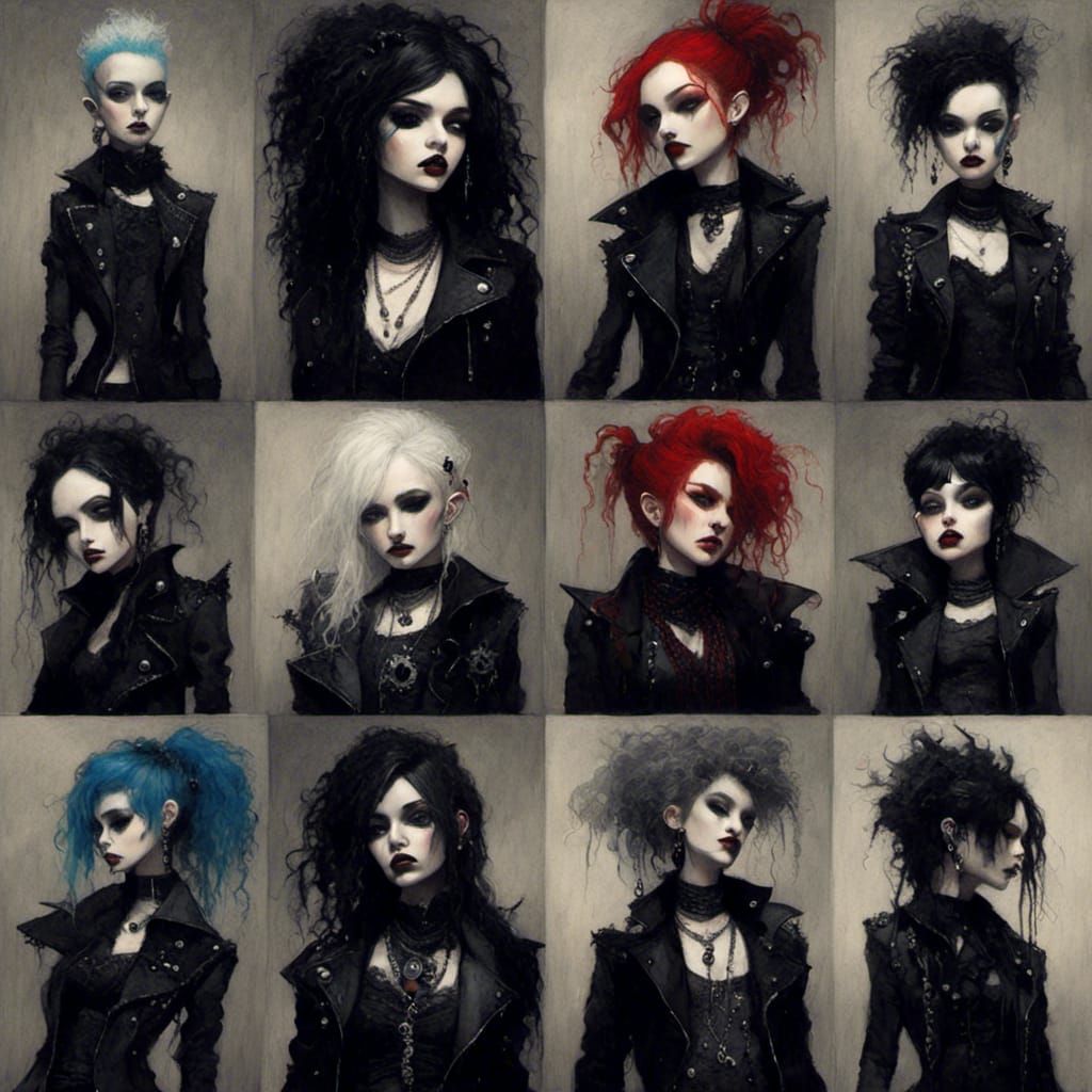 Goth Punk Moody Image