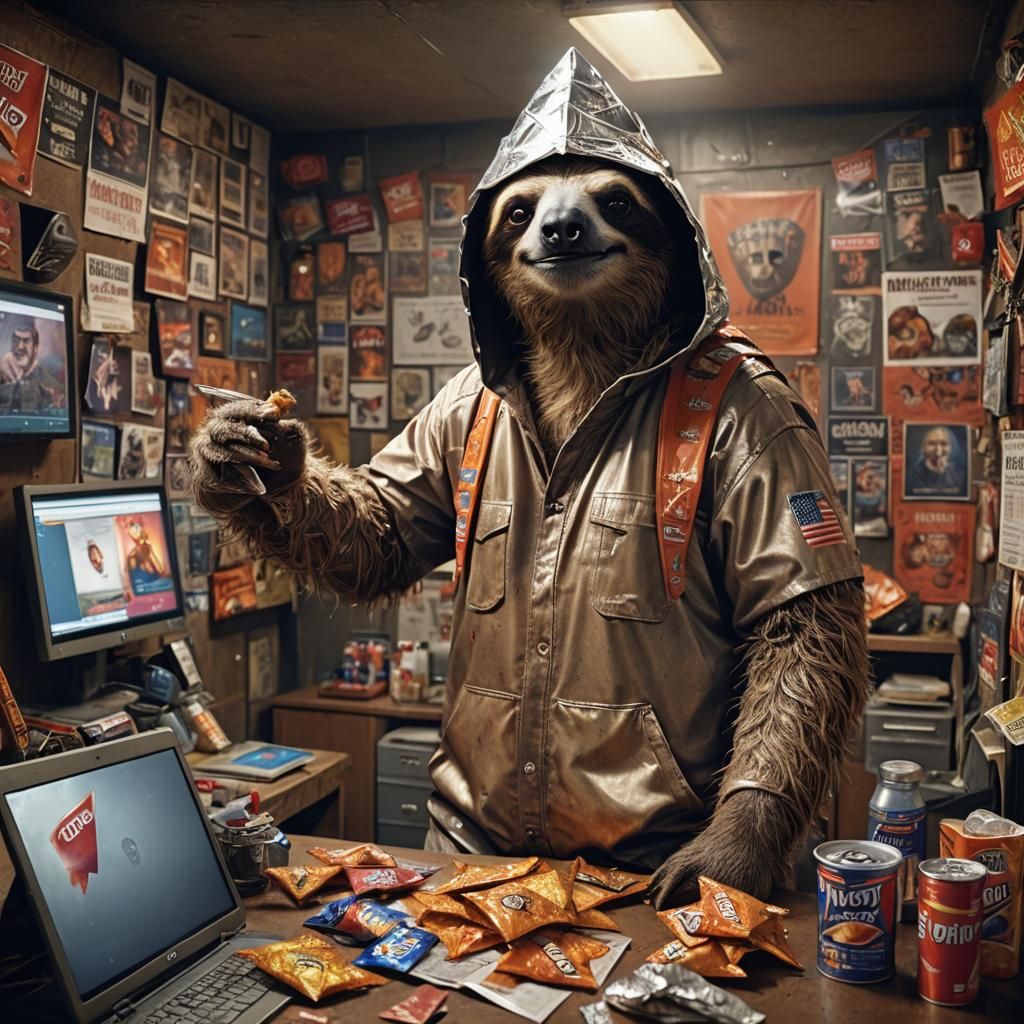 Genealogist Sloth’s conspiracy theorist cousin Slothence