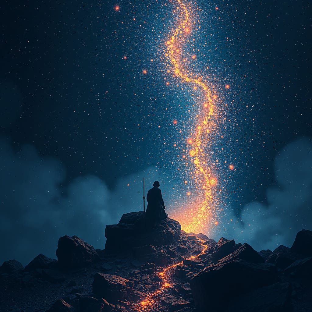 A Serene Landscape of Inner Strength