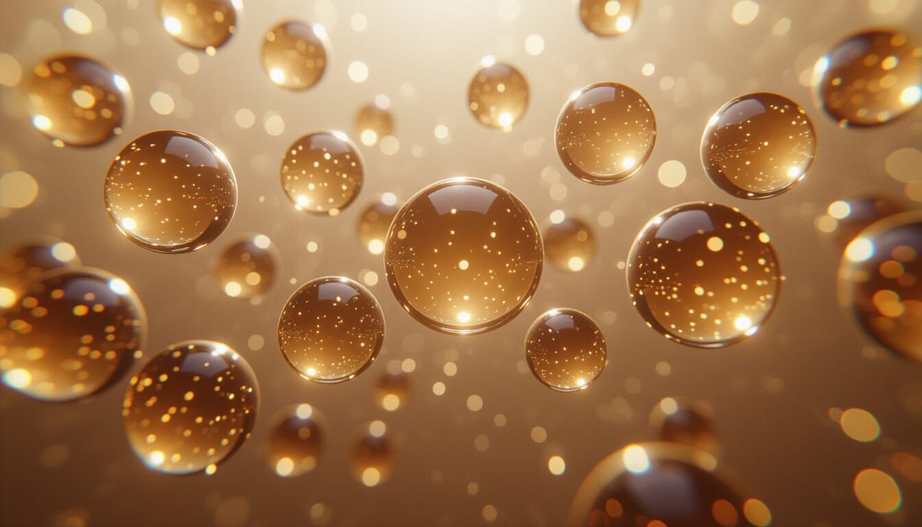 Elegant Motion Graphics: Translucent Spheres in Futuristic S...