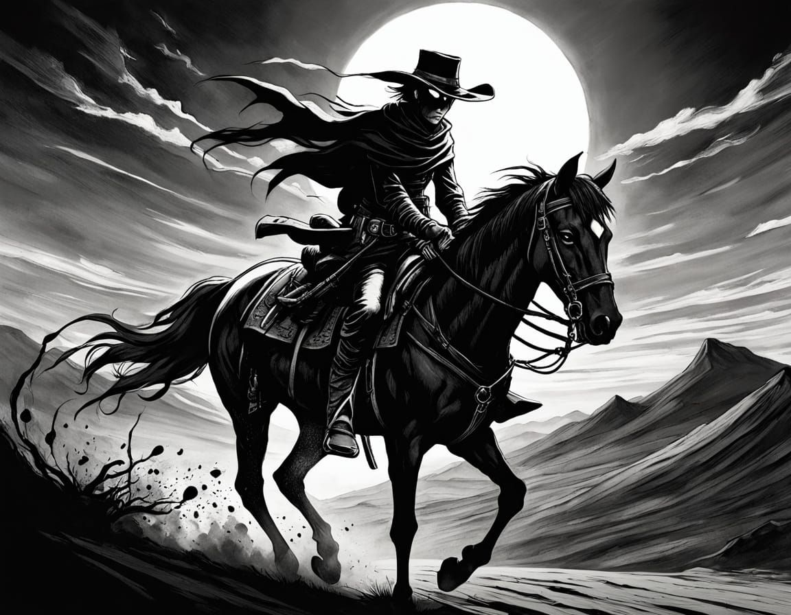 Outlaw Ride: Dark Manga, Wild West Chase