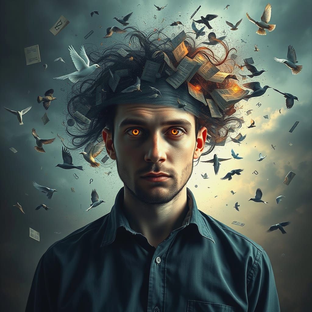 Dyslexia: A Surreal Portrait of Inner Brilliance