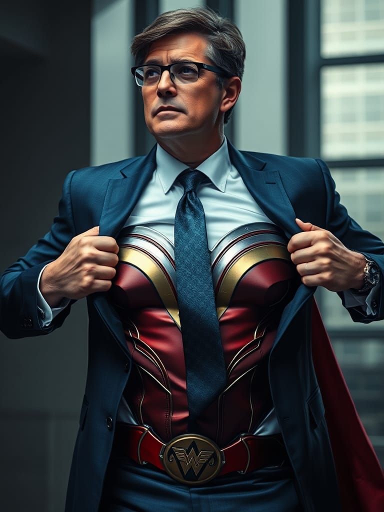 Clark Kent Reveals Wonder Woman Costume in HDR