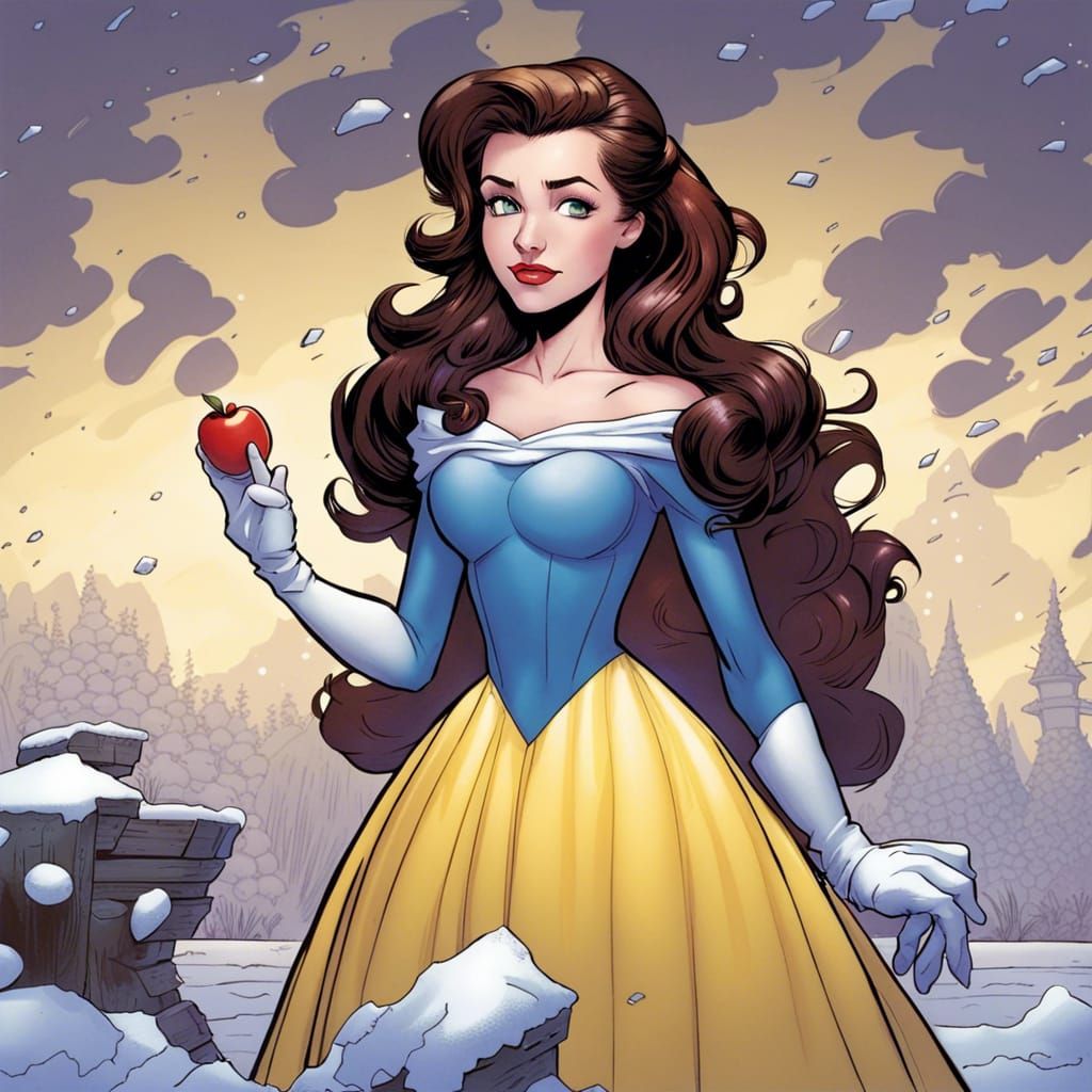 Kitty Pryde as Disney Snow White