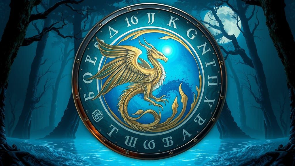 Mystical Shield of the Warrior-Poet