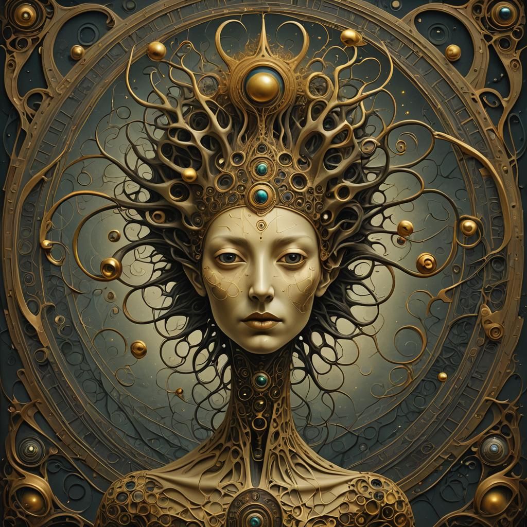 Psychedelic Surrealism: Bosch and Dalí Blend