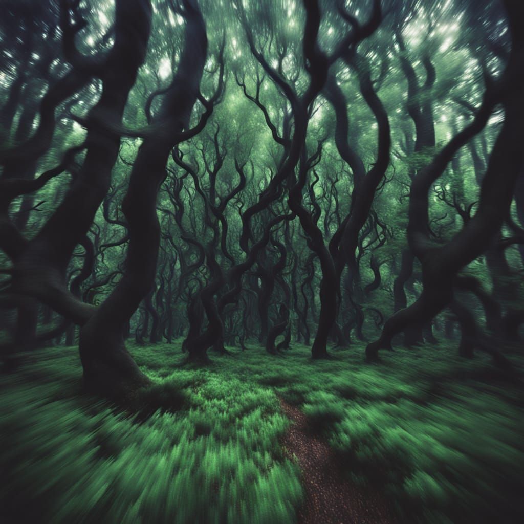 Ethereal Wilderness in Distorted Reality