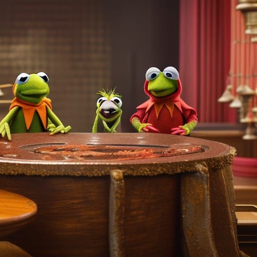Kermit and Friends: Mucha, Anderson, Shinhanga Styles