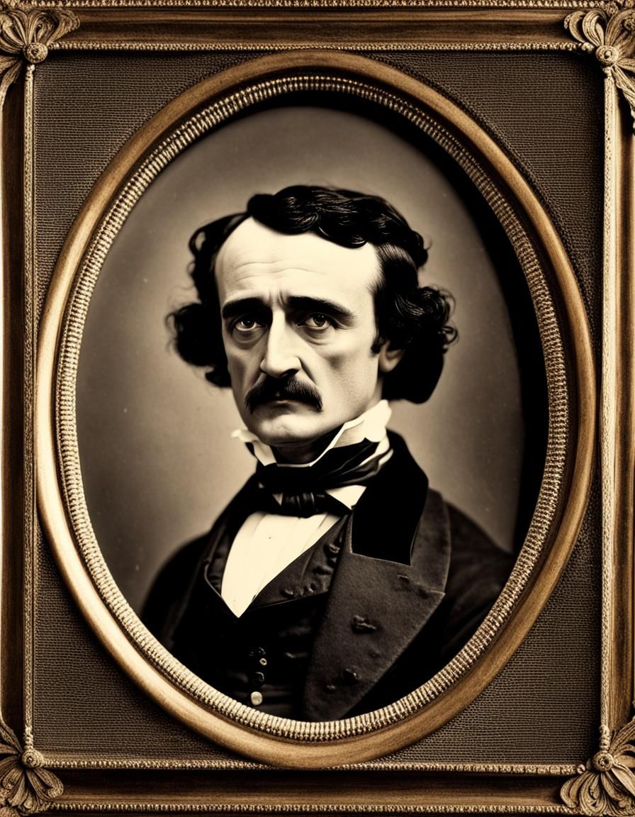 Edgar Allan Poe portrait (Version 1)