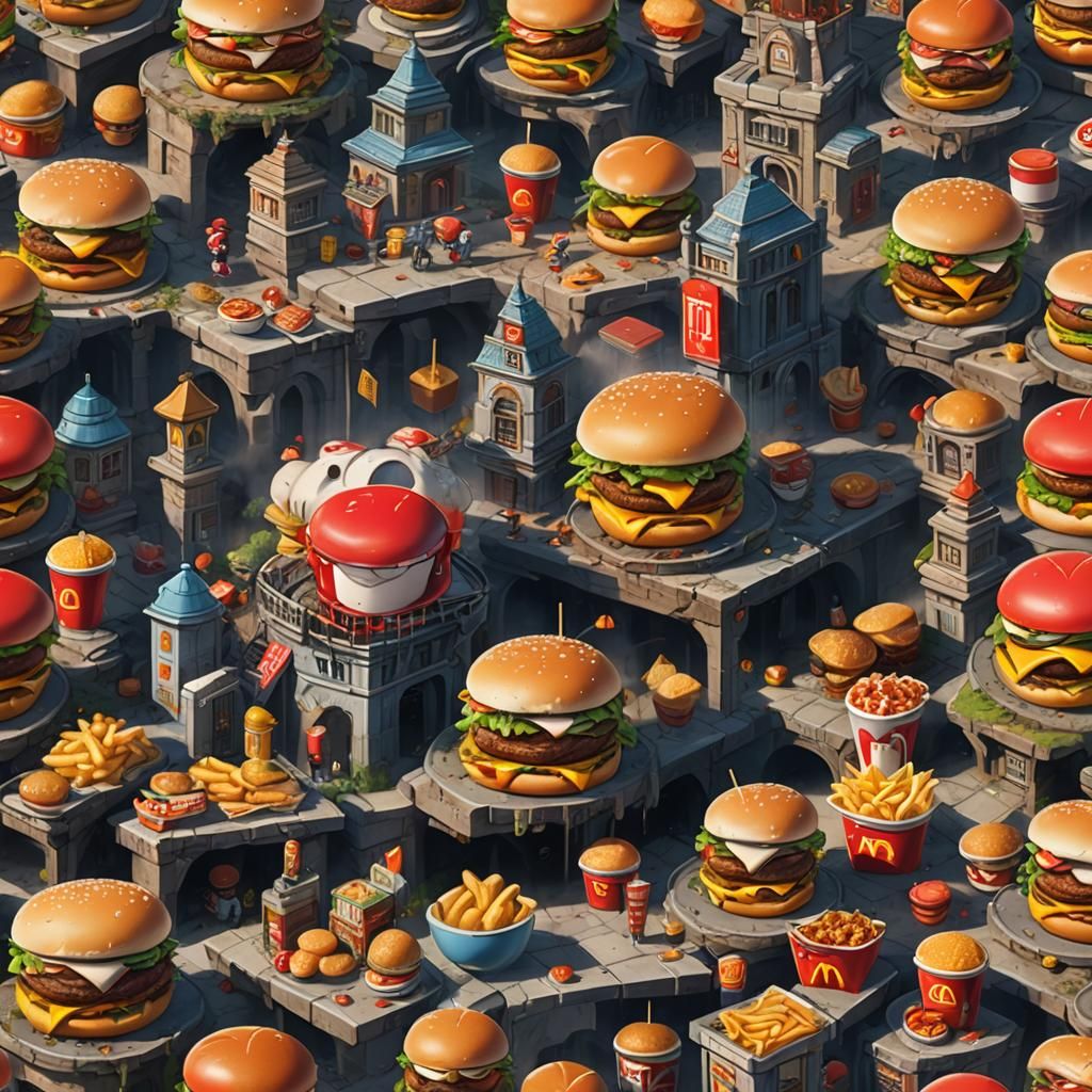 Wendy’s vs McDonalds as Anime Characters