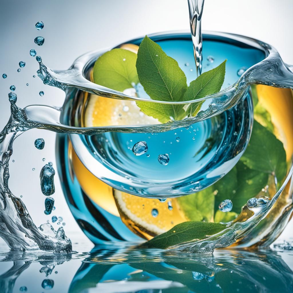 Glass and Water High Priest Figure