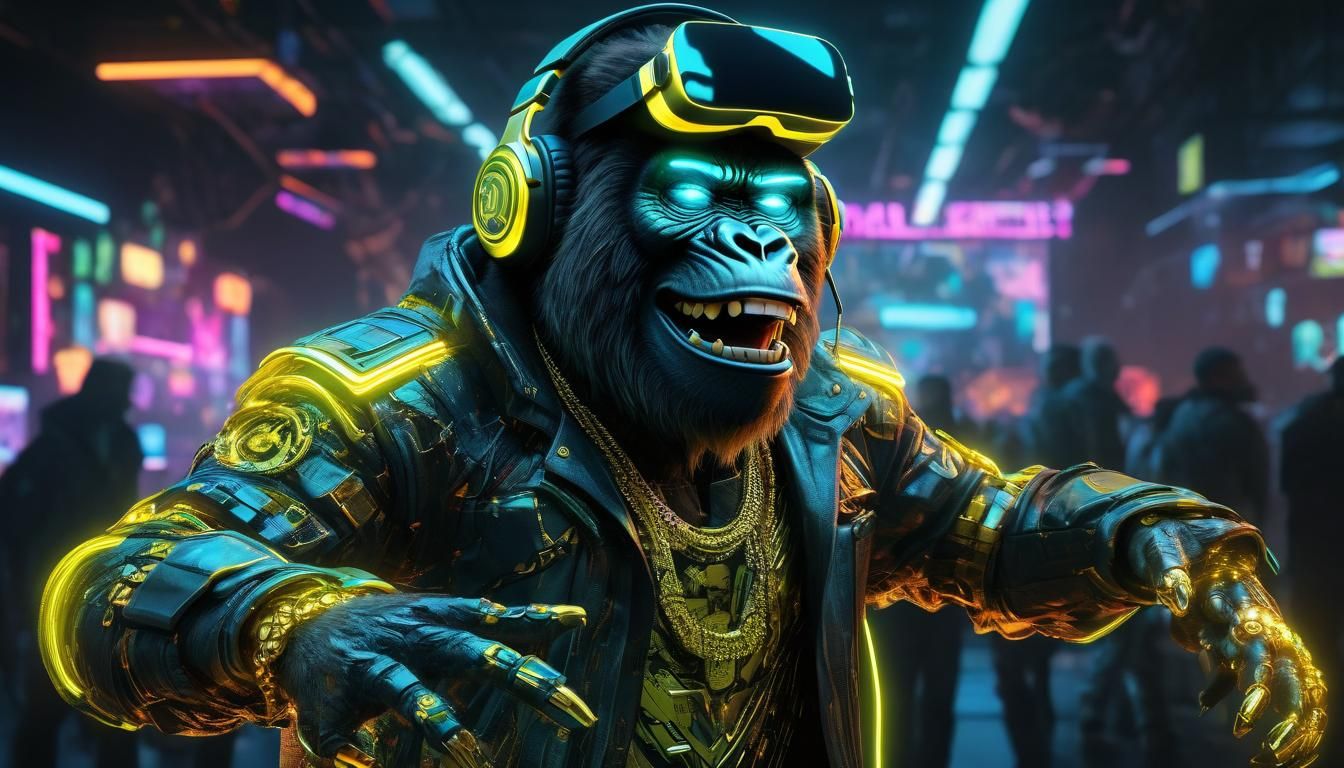 Gorilla Rapper - Neon Lights