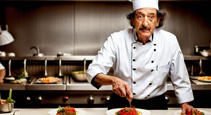Salvador Dali as Chef: Professional Photography