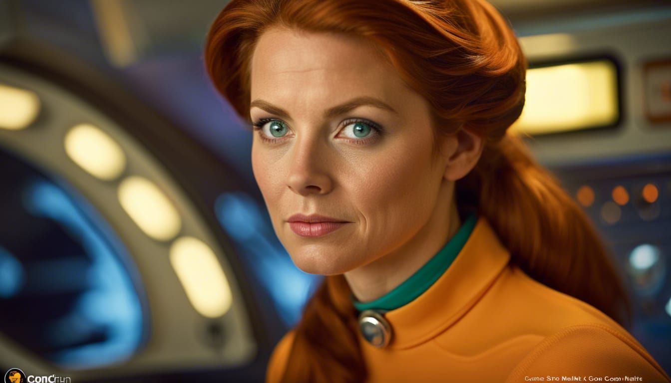 Daphne on Enterprise: Professional Studio Portrait