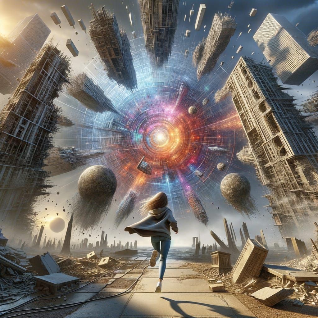 City in Disarray: Dimensions Collide