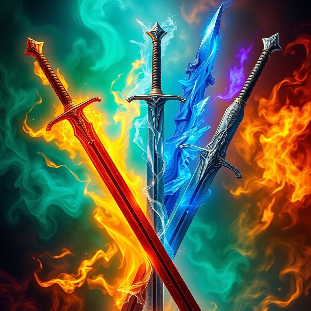 Swords of the Elements Converge in Harmony