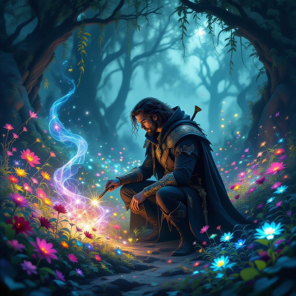 Hero Creates Magical Gardens to Save Goddess of Life