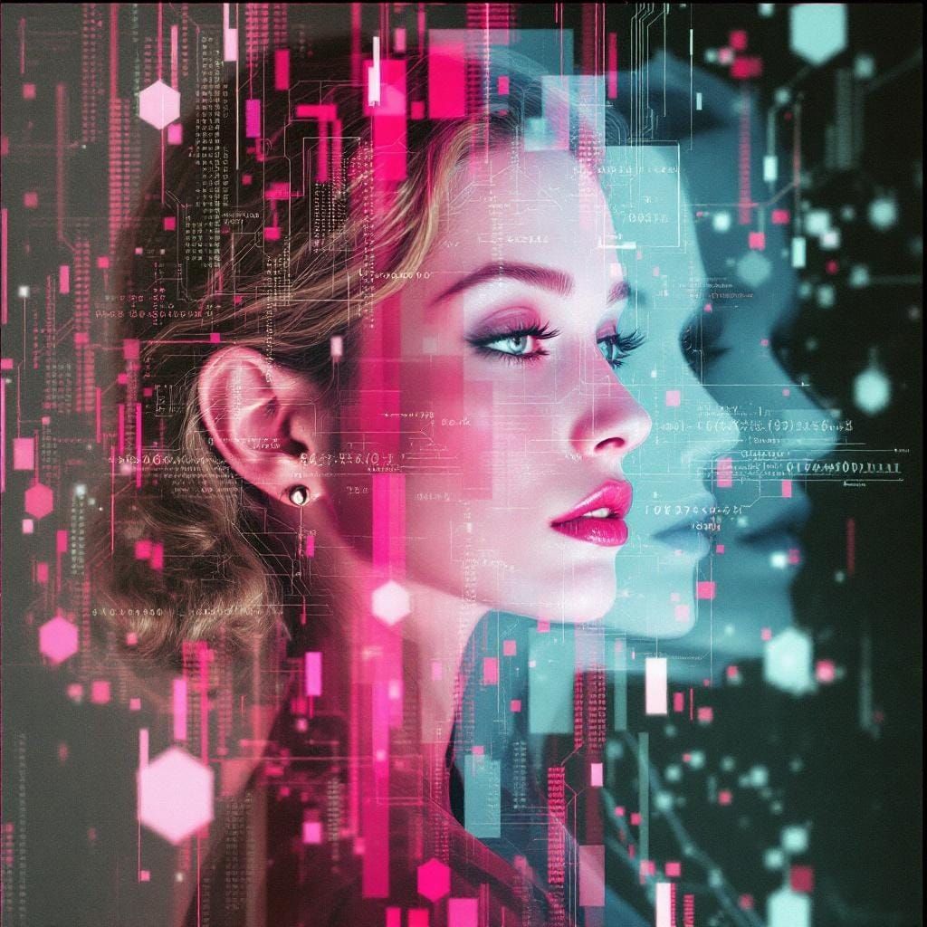 Glitch Photography Reveals Fractured Reality in Digital Art