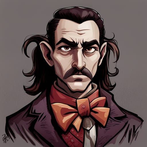 Count Chocula and Strahd von Zarovich Amalgamation