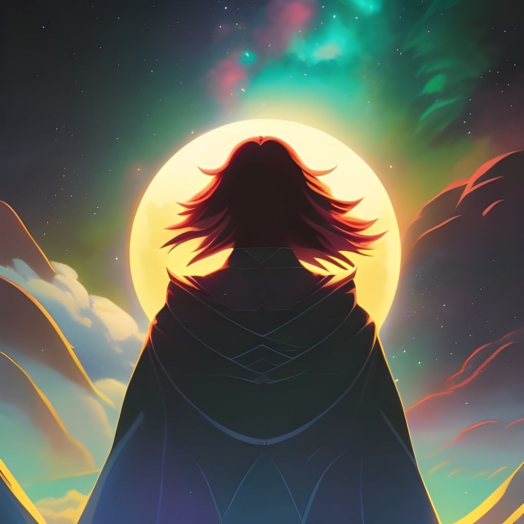 Cosmic Dragon Comic Art in Deep Color