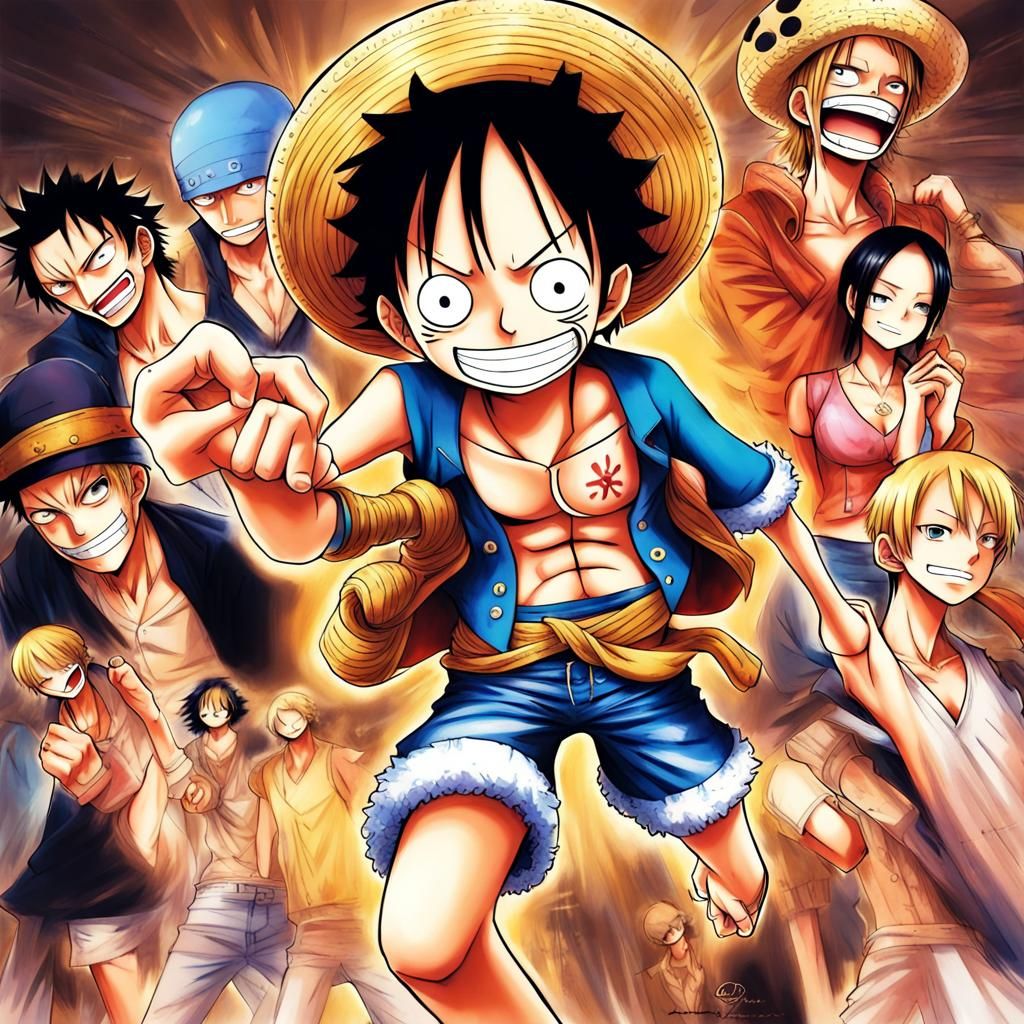 Anime Group Inspired by One Piece Manga