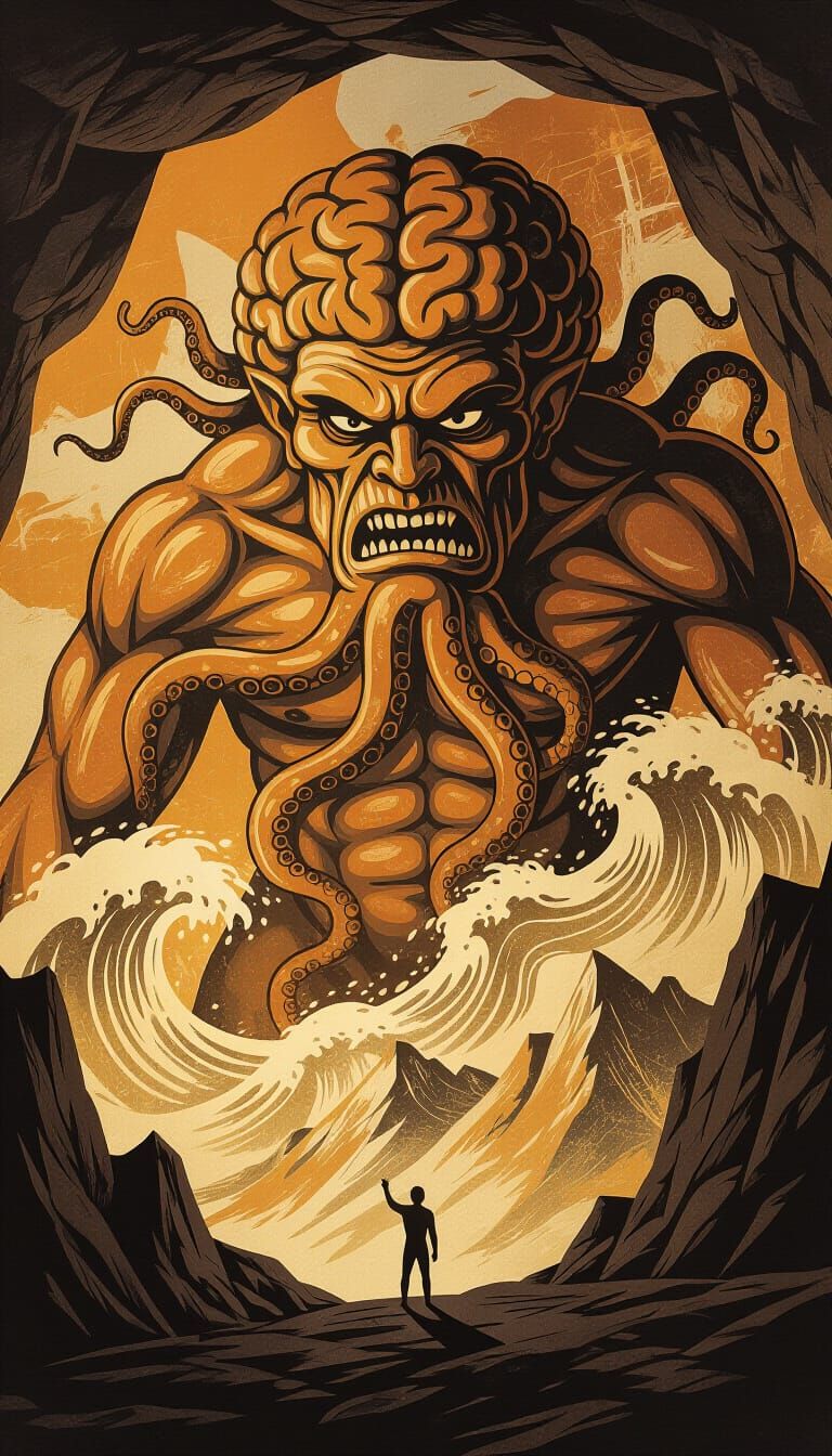 Monstrous Cave Art: Primal Dread and Cosmic Power