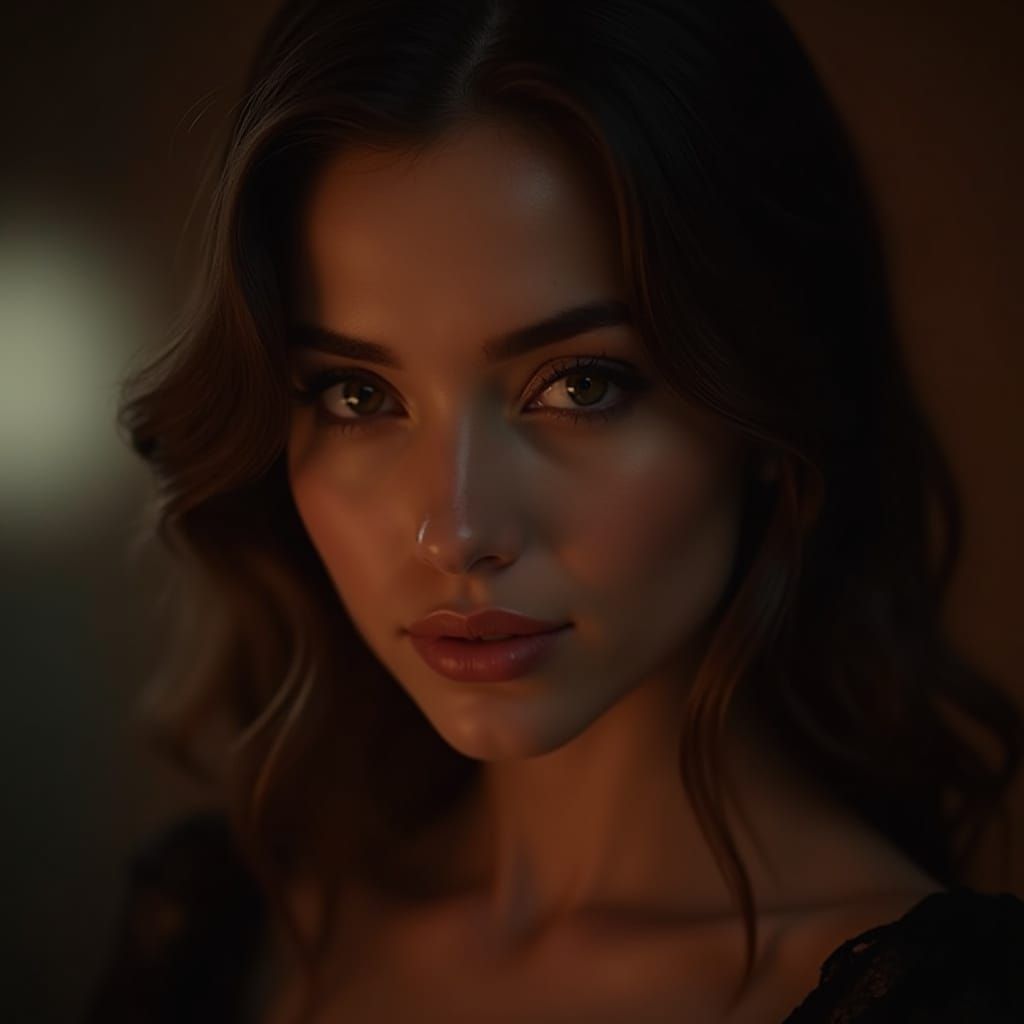 Titillating alluring look 2