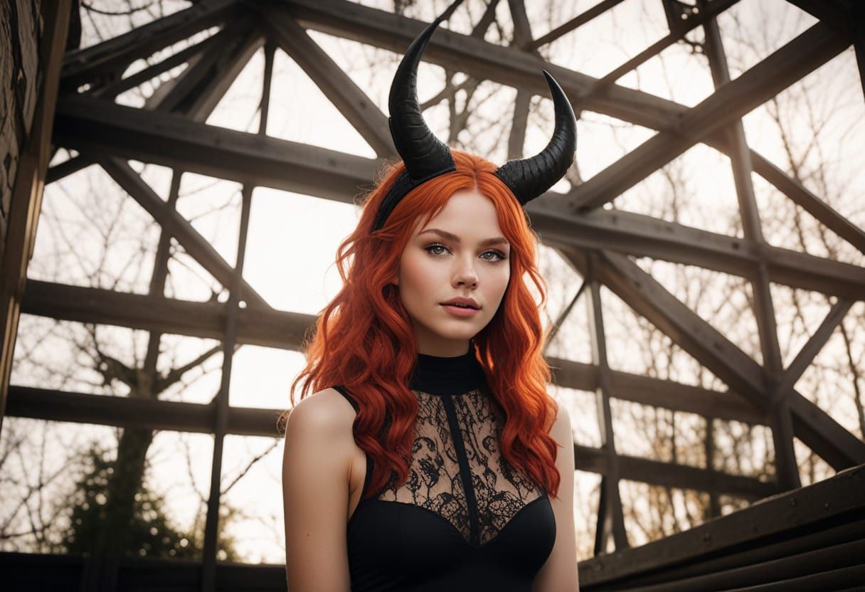 Ethereal Japanese Goddess of Dawn