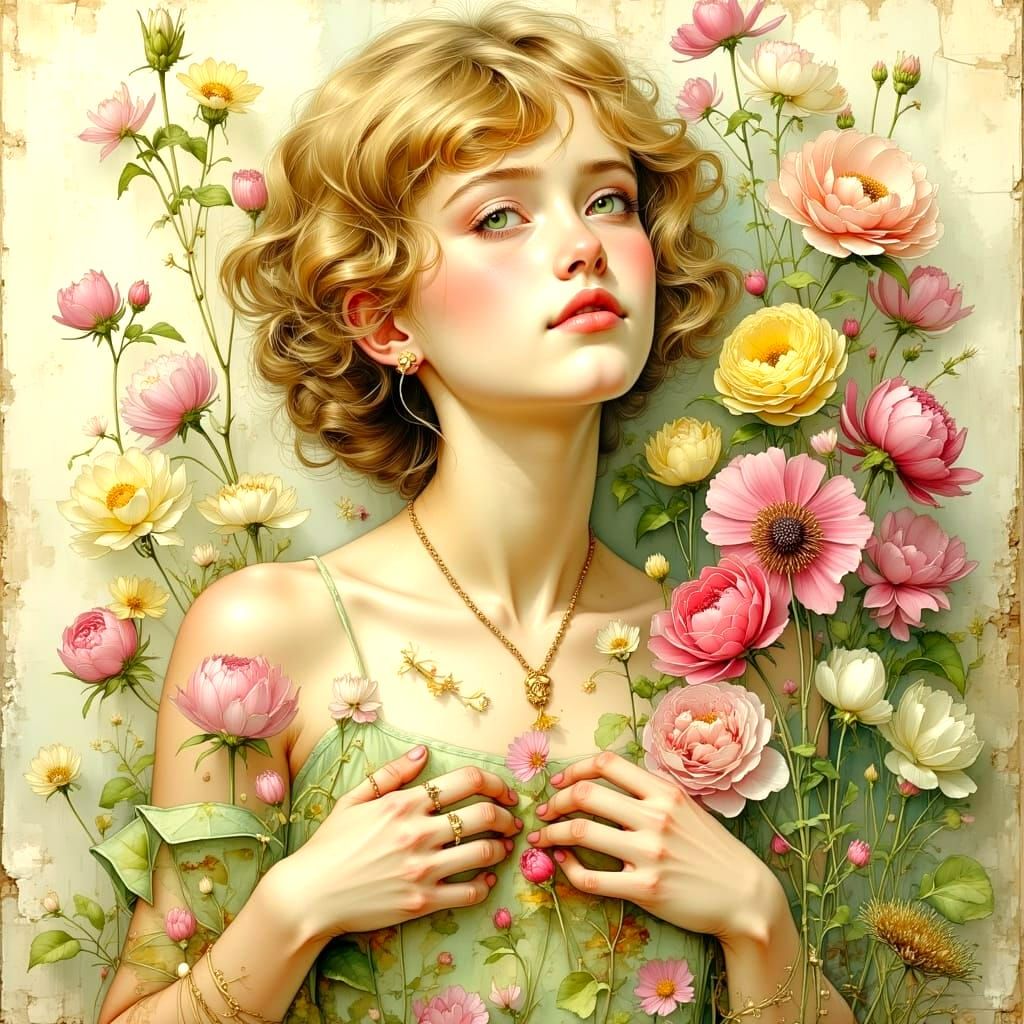 A Star's Private Moment in Warm, Rich Colors