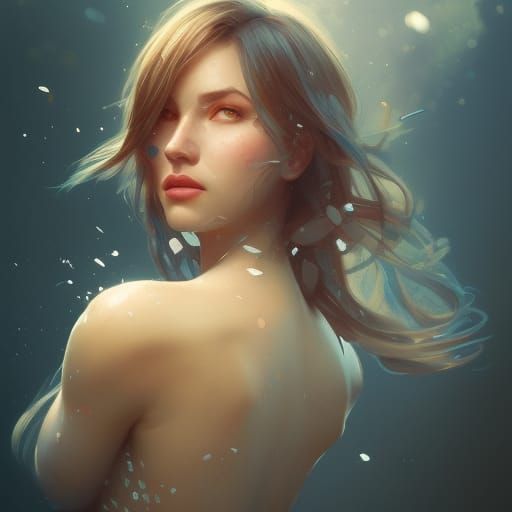 Hyperdetailed Portrait of a Pretty Girl, Trending Art