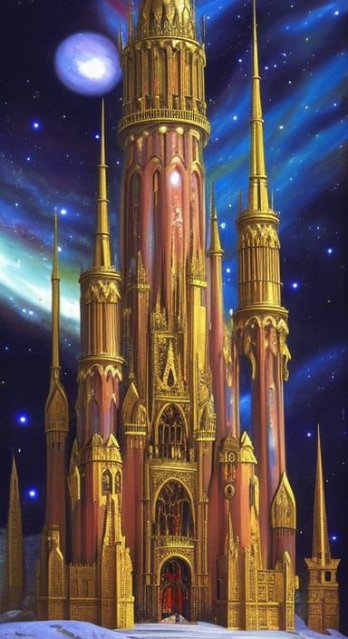 Grand Wizard Tower Maroon