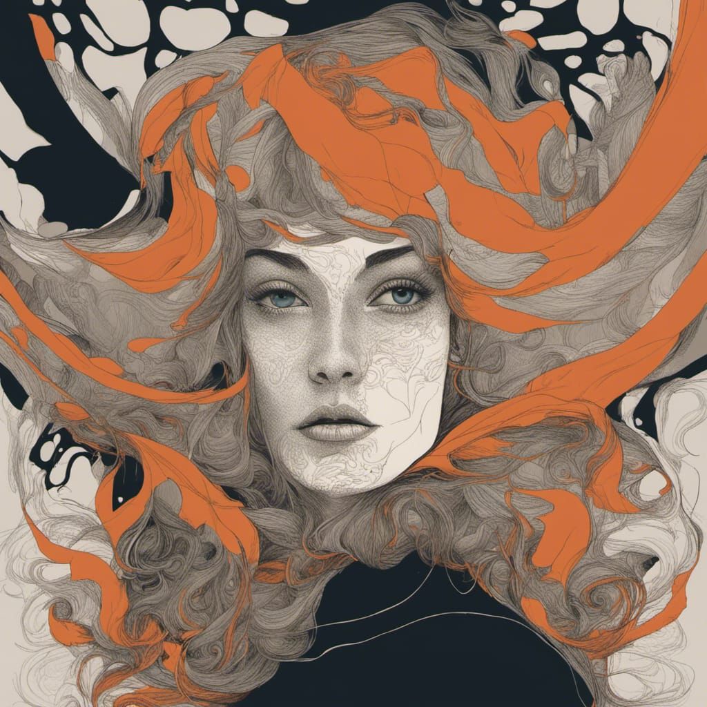 Introspective Woman Portrait Captures Change